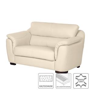 Sofa Alzira (2-Sitzer) Echtleder Beige