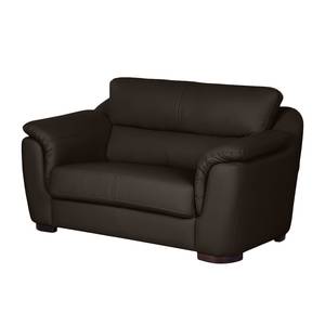 Sofa Alzira (2-Sitzer) Echtleder Echtleder - Dunkelbraun