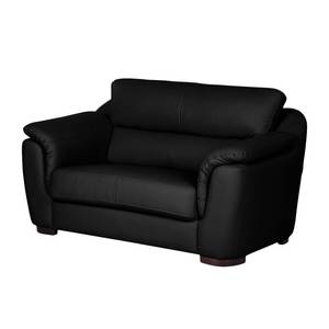 Sofa Alzira (2-Sitzer) Echtleder Schwarz