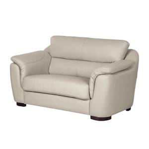 Sofa Alzira (2-Sitzer) Echtleder Taupe