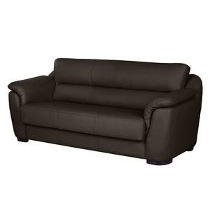 Sofa Alzira (3-Sitzer) Echtleder Dunkelbraun