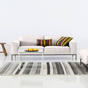 Sofa Ampio (3-Sitzer) Webstoff Stoff Floreana: Beige - Grau