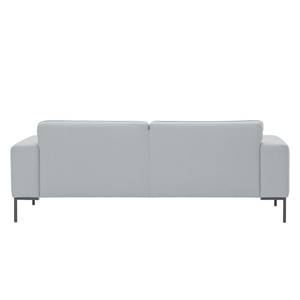 Sofa Ampio (3-Sitzer) Webstoff Stoff Floreana: Hellgrau - Grau