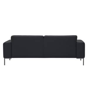 Sofa Ampio (3-Sitzer) Webstoff Stoff Naya: Anthrazit - Grau