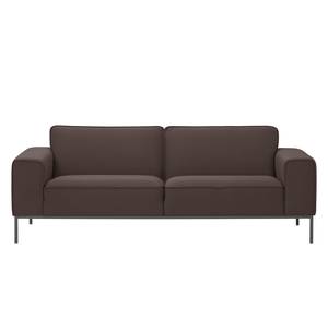 Sofa Ampio (3-Sitzer) Webstoff Stoff Naya: Braun - Grau