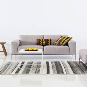 Sofa Ampio (3-Sitzer) Webstoff Stoff Naya: Grau-Beige - Grau