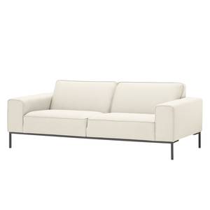 Sofa Ampio (3-Sitzer) Webstoff Stoff Naya: Hellbeige - Grau