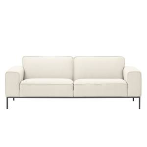 Sofa Ampio (3-Sitzer) Webstoff Stoff Naya: Hellbeige - Grau