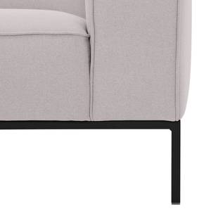 Sofa Ampio (3-Sitzer) Webstoff Stoff Naya: Grau-Beige - Schwarz