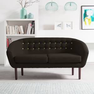 Sofa Anna (2-Sitzer) Webstoff Mokka