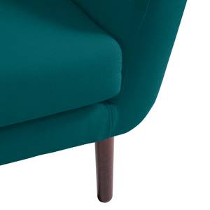 Sofa Anna (2-Sitzer) Webstoff Petrol