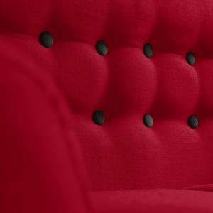 Sofa Anna (2-Sitzer) Webstoff Rot