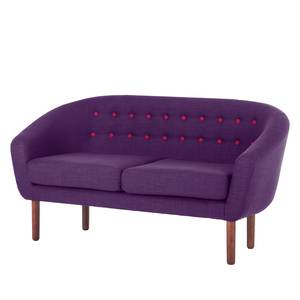 Sofa Anna (2-Sitzer) Webstoff Violett