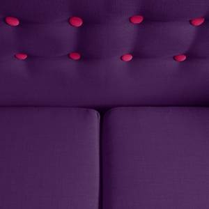 Sofa Anna (2-Sitzer) Webstoff Violett