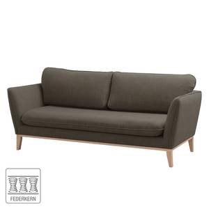 Sofa Argoon (3-Sitzer) Webstoff Braungrau