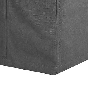 Canapé Ashton (3 places) Tissu en coton gris clair - Gris