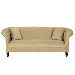 Sofa Aviva (3-Sitzer) Microfaser Microfaser - Beige