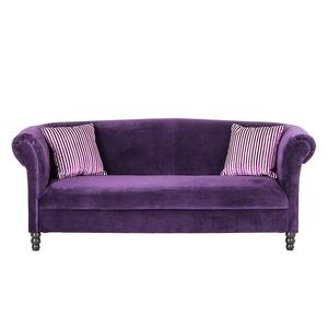 Sofa Aviva (3-Sitzer) Samt Lila