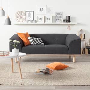 Sofa Aya (2-Sitzer) Webstoff Webstoff - Anthrazit