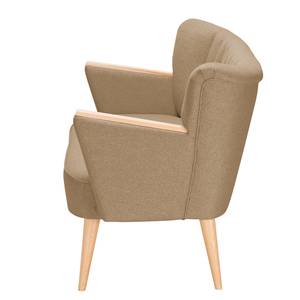 Bank Bauro (2-zitsbank) vilt Warm beige