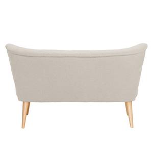 Sofa Bauro (2-Sitzer) Webstoff Creme