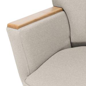 Sofa Bauro (2-Sitzer) Webstoff Creme