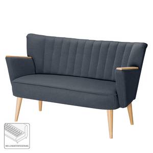 Sofa Bauro (2-Sitzer) Webstoff Jeansblau