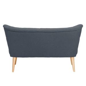 Sofa Bauro (2-Sitzer) Webstoff Jeansblau