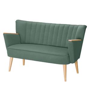 Sofa Bauro (2-Sitzer) Webstoff Mintgrau