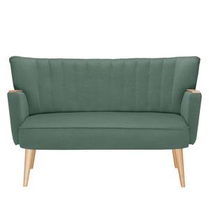 Sofa Bauro (2-Sitzer) Webstoff Mintgrau