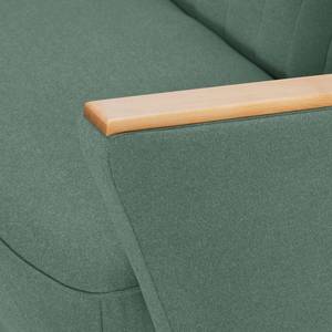 Sofa Bauro (2-Sitzer) Webstoff Mintgrau