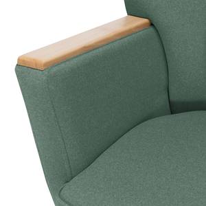 Sofa Bauro (2-Sitzer) Webstoff Mintgrau