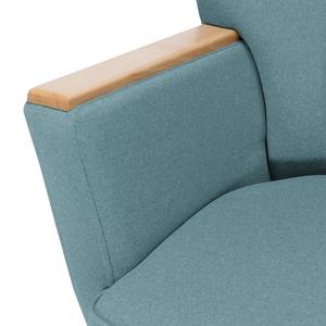 Sofa Bauro (2-Sitzer) Webstoff Türkis