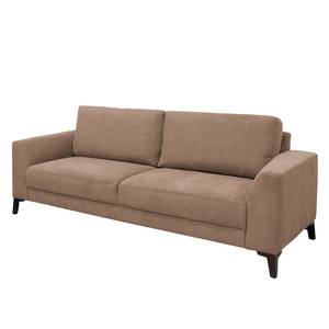 Boxspringsofa Bemavo (2,5-Sitzer) Webstoff - Braun