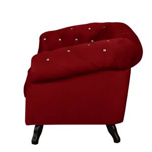 Sofa Benavente I (2-Sitzer) Microfaser Rot