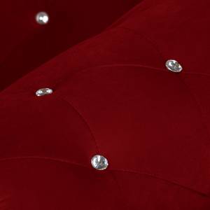 Sofa Benavente I (2-Sitzer) Microfaser Rot