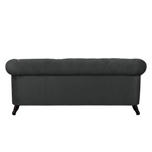 Sofa Benavente I (3-Sitzer) Microfaser Dunkelgrau