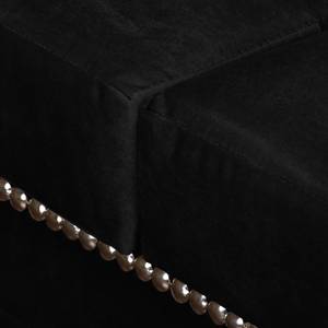Sofa Benavente I (3-Sitzer) Microfaser Schwarz