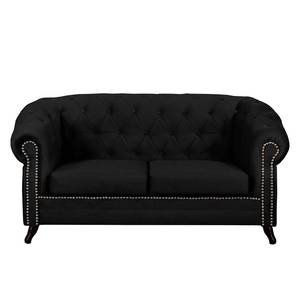 Sofa Benavente II (2-Sitzer) Microfaser Schwarz