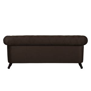 Sofa Benavente II (3-Sitzer) Microfaser Dunkelbraun