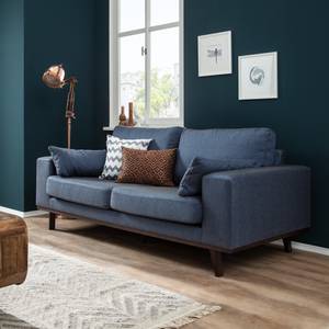 2-Sitzer Sofa BILLUND Blau - Textil - 203 x 84 x 91 cm