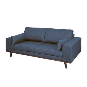 2-Sitzer Sofa BILLUND Blau - Textil - 203 x 84 x 91 cm