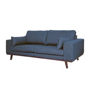 2-Sitzer Sofa BILLUND Blau - Textil - 203 x 84 x 91 cm