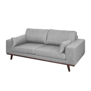 2-Sitzer Sofa BILLUND Grau - Textil - 203 x 84 x 91 cm