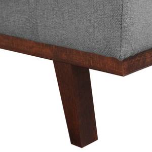 2-Sitzer Sofa BOVLUND Grau - Textil - 203 x 84 x 91 cm