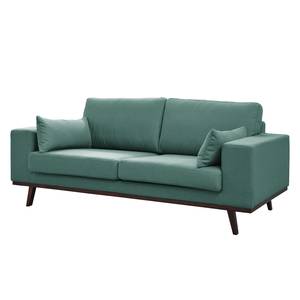 2-Sitzer Sofa BOVLUND Blau - Grau - Textil - 203 x 84 x 91 cm