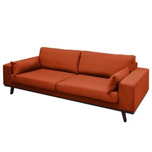 Sofa Billund I (3-Sitzer) Webstoff Terrakotta