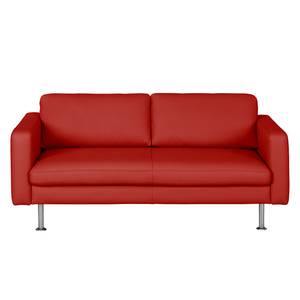 Sofa Bivona II (2-Sitzer) Echtleder Rot