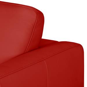 Sofa Bivona II (2-Sitzer) Echtleder Rot