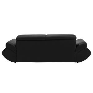 Sofa Black Rock (3-Sitzer) Kunstleder - Schwarz